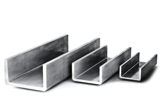 Швеллер гнутый металлический 160x80x4 мм